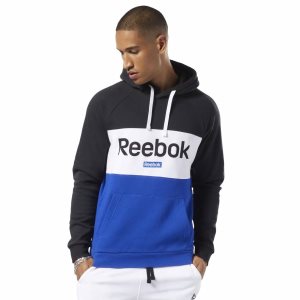 Reebok Training Essentials Linear Logo Kapuzenpullover Herren - Schwarz - DE 094-ZMG